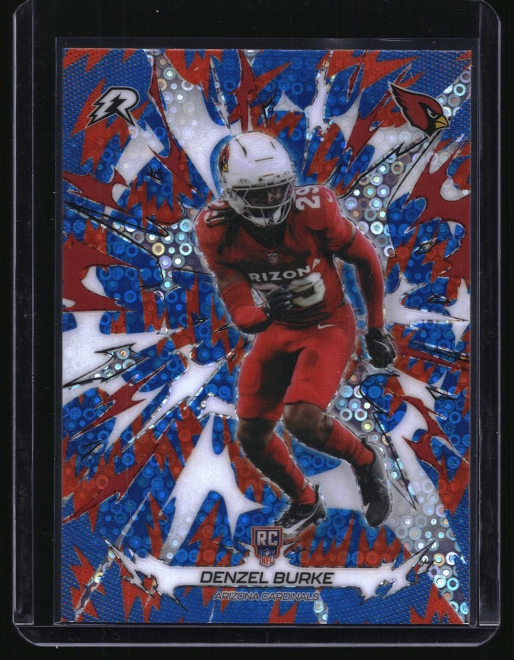 2025 Topps Resurgence Blue and Orange Spark #103 Denzel Burke Cardinals Resurgence Blue and Orange Spark #103 Denzel Burke RC Cardinals