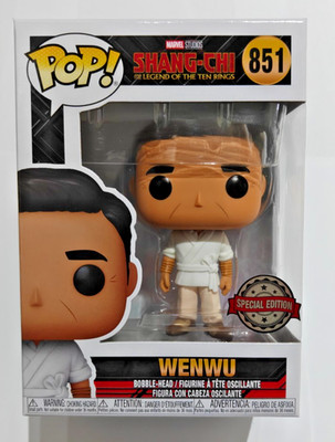 Funko Pop! Bobble-Head Marvel Studios Shang-Chi Wenwu #851 Special Edition