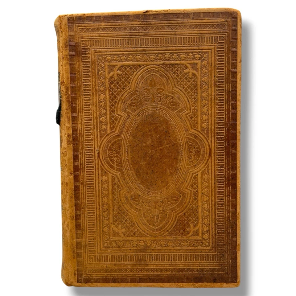 RARE Antique 1891 Norwegian Leather Bible/Bibelen & Family Records 133 Years-Old - Image 4 of 4