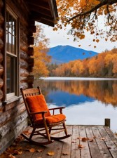 Diamond Painting Kits for Adults, Autumn Landscape Diamond Painting Art Kits ...