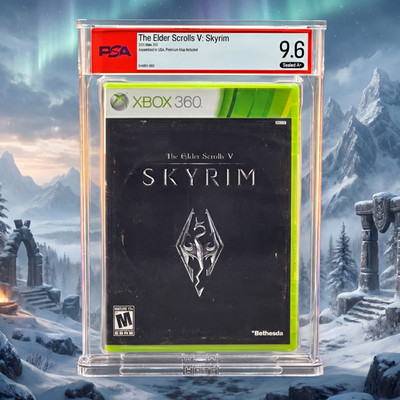 The Elder Scrolls V: Skyrim   PSA 9.6 A+   1st Print   Xbox 360
