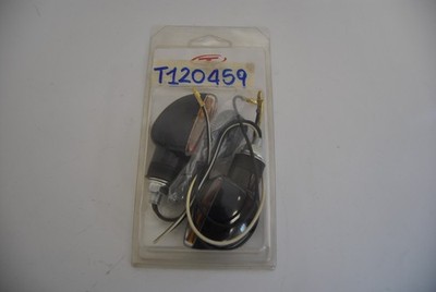 Pair of approved dart arrows with short stem for motorcycle T120459 turn signal pair