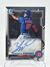 2021 Bowman Chrome Yohendrick Pinango 1st Auto #CPA-YP