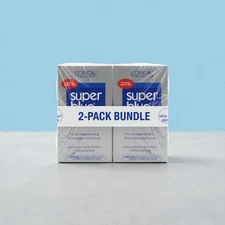 L’Oréal Super Blue Crème Oil Lightener Kit 2 Pack – 2 × 2 oz Full‑Head Blonding