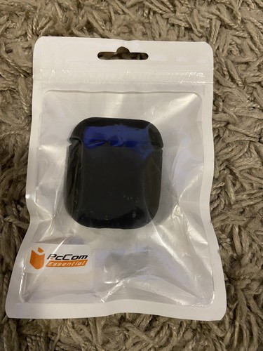 Air Pods Case, Black Silicone - Zdjęcie 2 z 3