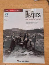 Best of The Beatles Acoustic Guitar Signature Licks Book/Online Audio Leonard