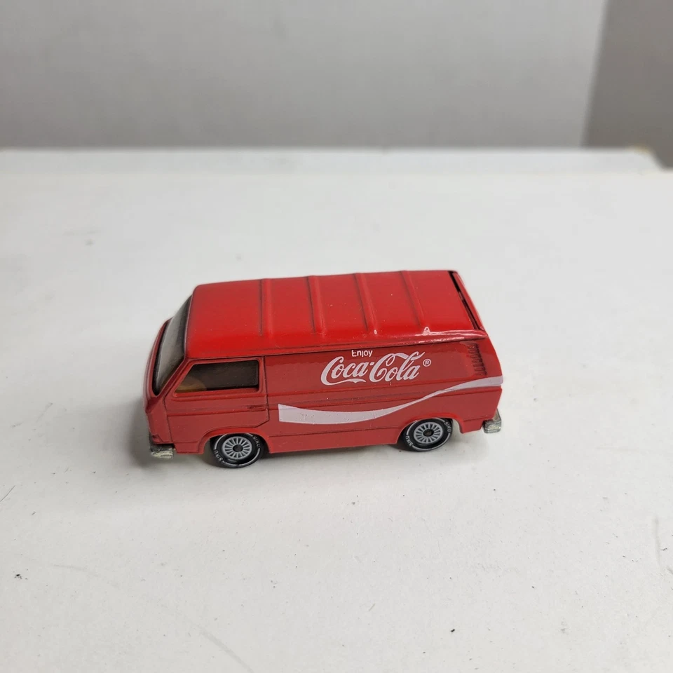 Mini furgoneta Coca-Cola Coca-Cola 1/55 diecast Siku Eurobuilt de 1980 Foto 2 de 4
