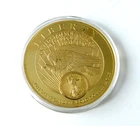 Historic Eagles Colossal Coin Program American Mint Proof 24k Gold Plated 70mm