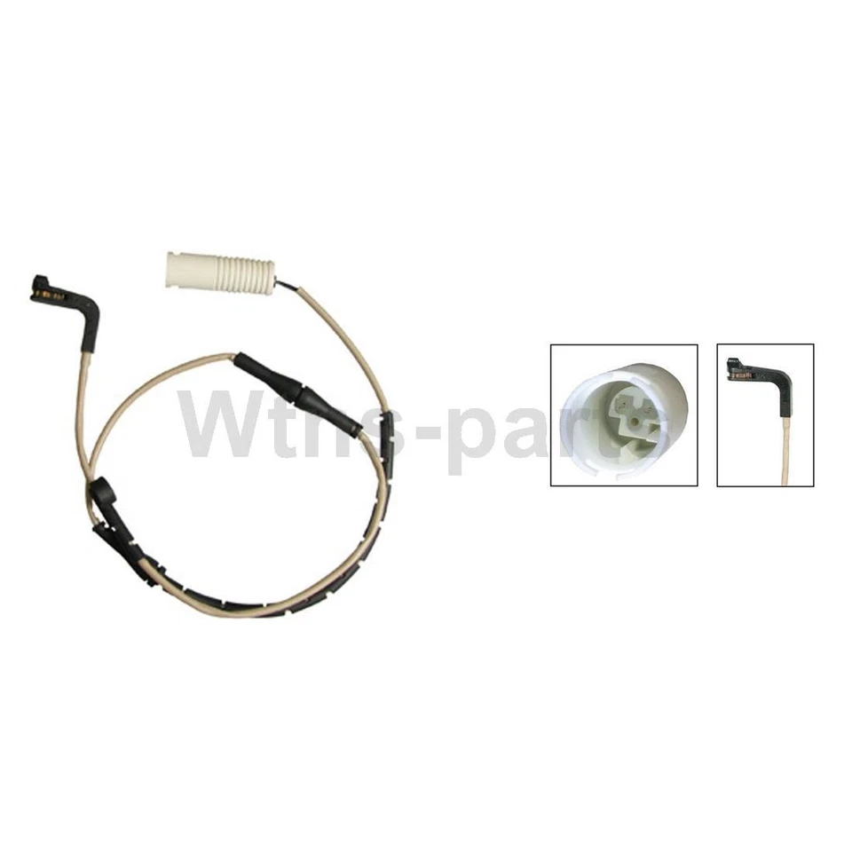 Sensor de desgaste de pastillas de freno de disco delanteras traseras para BMW 745i Centric Parts 2002 2003 2004 Foto 3 de 4