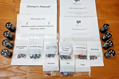 Sansui G9000 DB rebuild restoration recap upgrade kit repair
