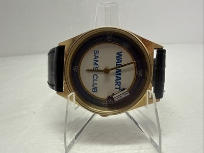 Vtg. Wristwatch A Valdawn Collectible Unique Second Hand Wal-Mart Sam's Club 