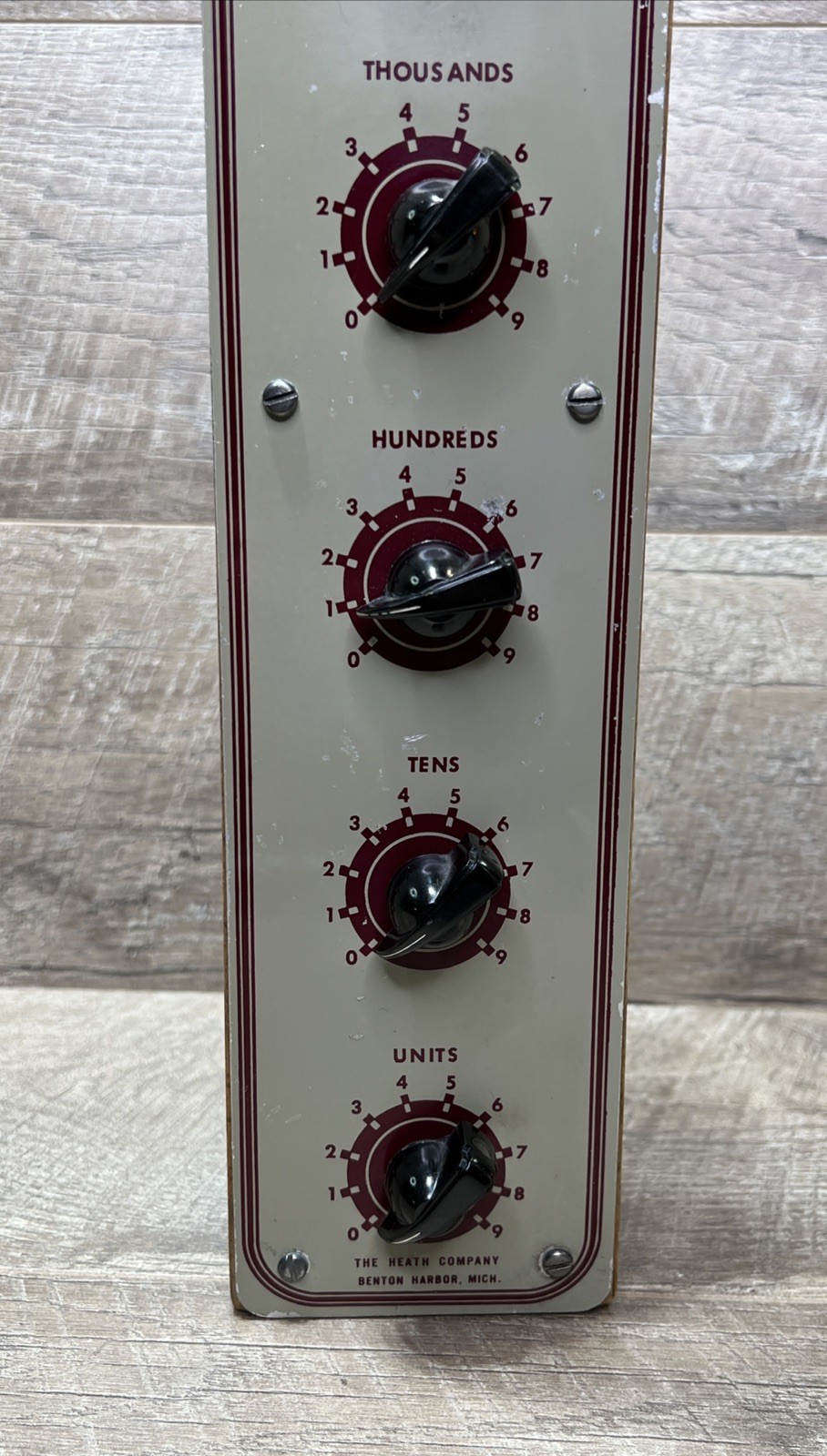 Vintage Heathkit Resistance Decade Model RD-1 Decade Box - Local Estate Find!