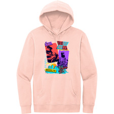 BRAND NEW RETRO KINGS BIGGIE 80s ROSE PINK Hoodie SMALL-4XLARGE MADE IN USA