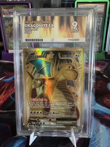 Pokémon TCG Dragonite EX 106/108 Ace Graded 9 Full Art