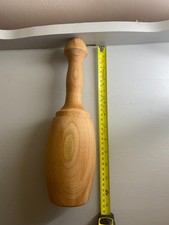 melissides  XLARGE 0.6K BEACH WOODEN MALLET  WOODCURVING  WORKSHOP OFFICEKITCHEN