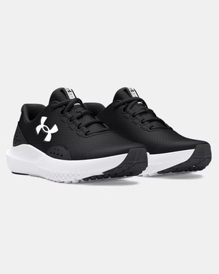 Under Armour BGS Surge 4 Youth Performance Sneaker schwarz/grau Gr. UK 4,5_6 (7Y)