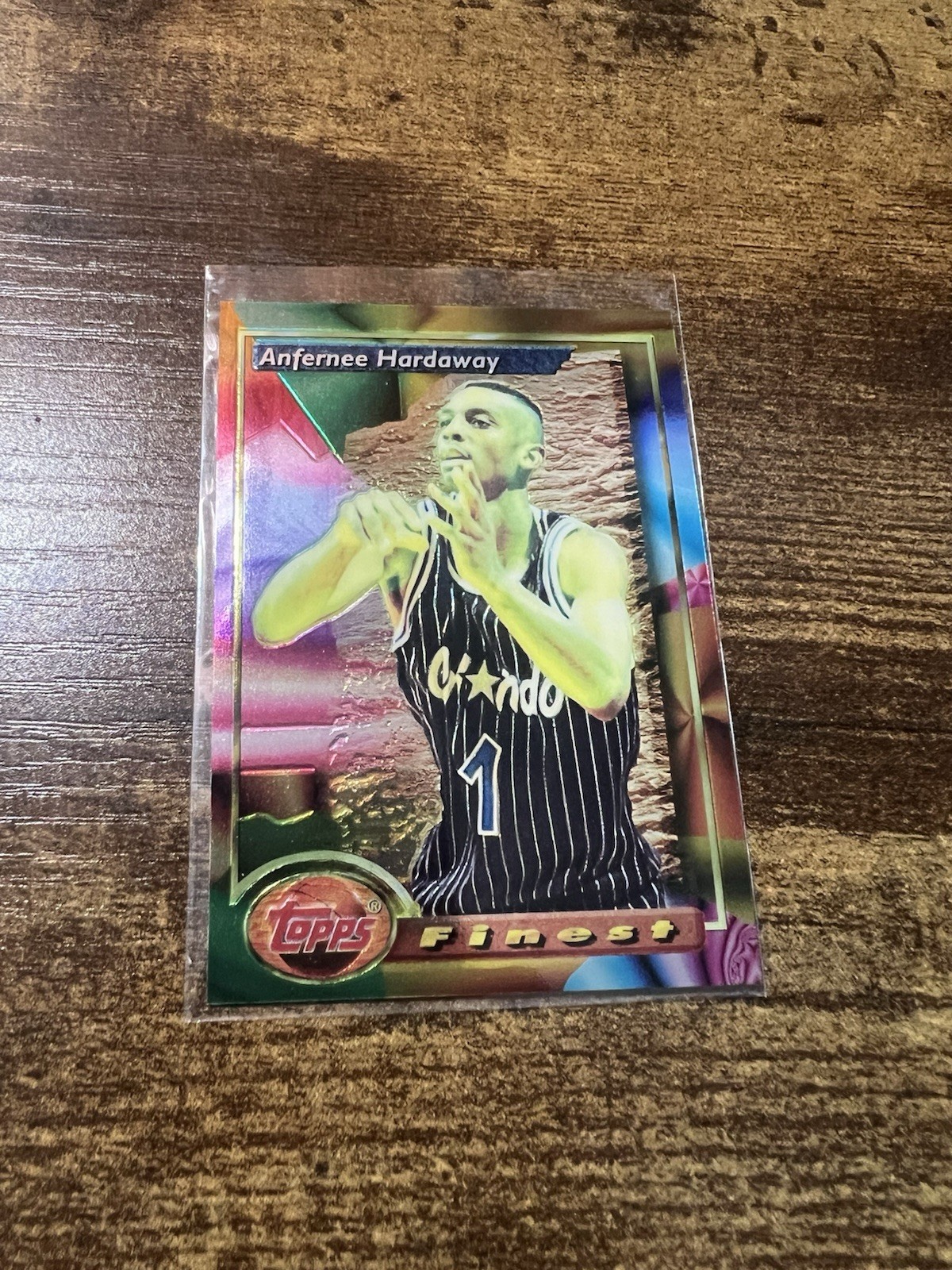 1993-94 Topps Finest - Anfernee Hardaway #189 (RC) Rookie