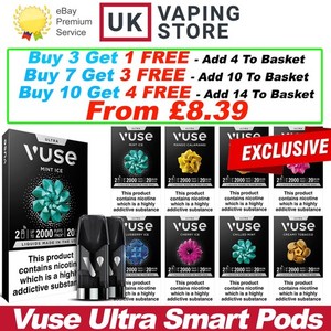 ebay vuse pods Vuse Alto Pods - 2.4% Nicotine - 1ct & 5 Pack main image 1