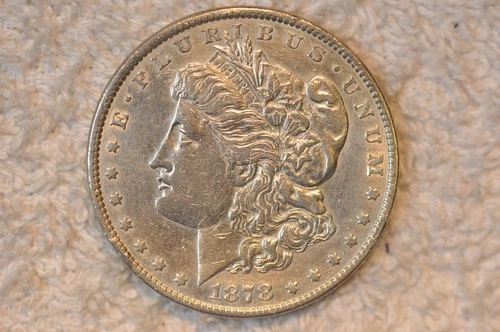 1878 AU  MORGAN DOLLAR