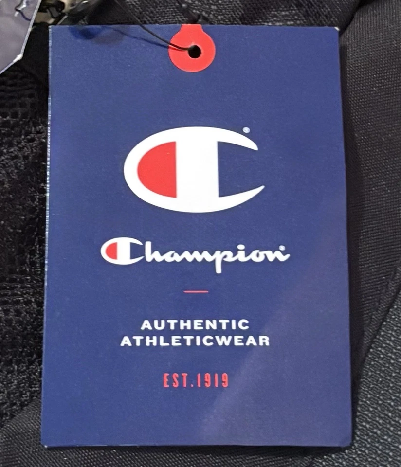 Champion Core Backpack Black 15” Laptop Sleeve Men Women Children Gym School - Image 2 of 4