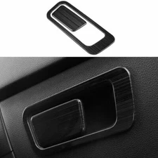 For Hyundai Sonata 2020-2023 Black SSteel Co-Pilot Storage Box Handle Cover Trim