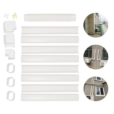 Vent Connector Kit Double 90 Degree Dryer Vent Elbow 5 Inch A/C Conditioner 