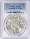 1927 S Peace Silver Dollar $1 PCGS UNC Details (461)