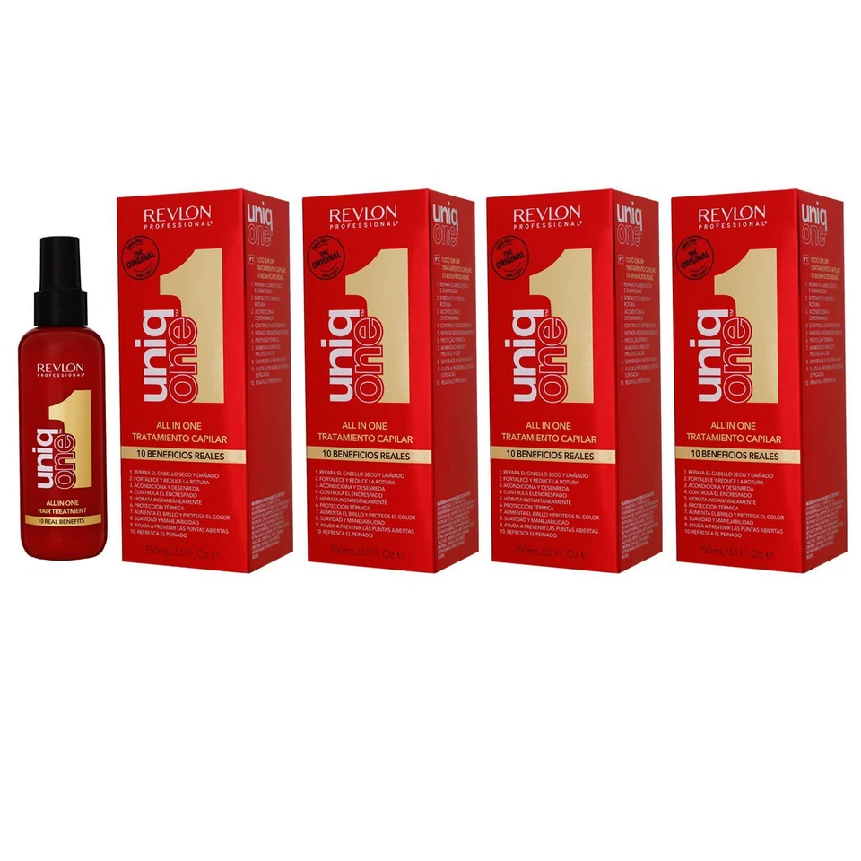 Revlon Uniq One 4 x 150 ml All In One 10 in 1 Hair Treatment Set - Bild 2 von 2