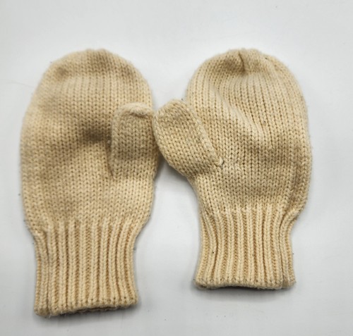 Bit’z Kids Girl’s Cotton Blend Poppy Face Mittens Size 5-7 Yrs Pre-owned - Picture 3 of 3