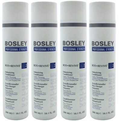 4 Bosley Bos Revive Volumizing Conditioner for Thinning Non Color-Treated Hair