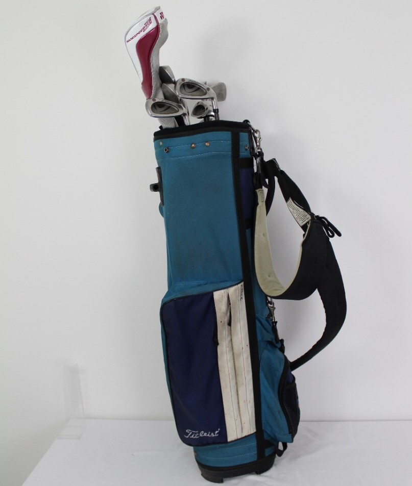 yonex golf club set sand, pitch, irons 3,4,5,6,7,8,9. 5 driver and bag