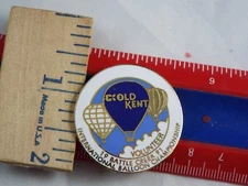HOT AIR BALLOON PIN COLD KENT ? 1991 INTERNATIONAL BALLOON CHAMPIONSHIP SPONSOR 
