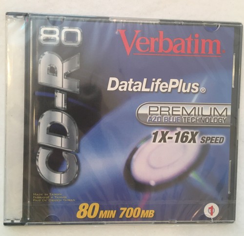 CD-R Verbatim DataLife Plus 700MB 52x jewel box 1 ks