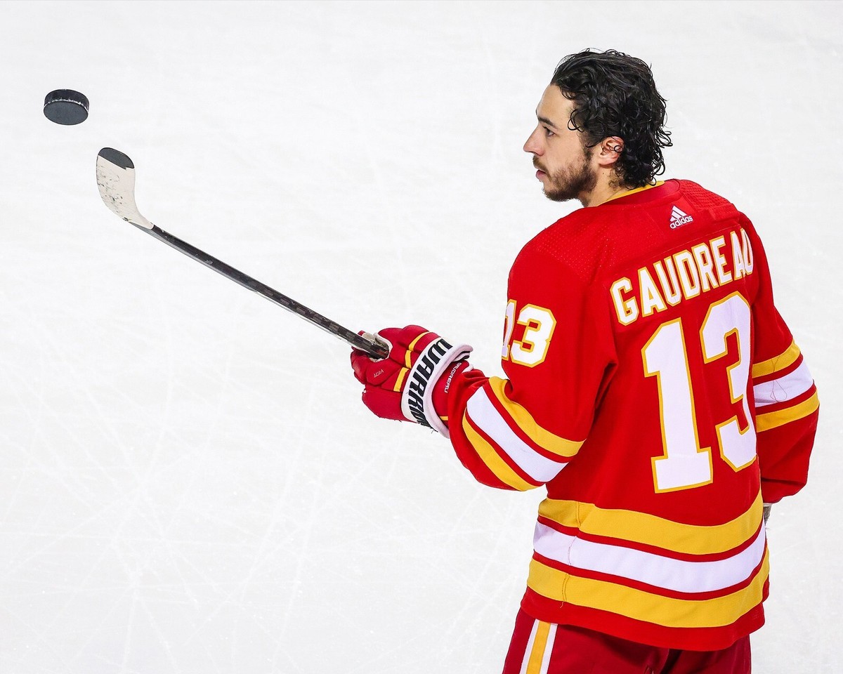 Photo Johnny Gaudreau Calgary Flames – Signée, 8x10, Avec Certificat D'authenticité
