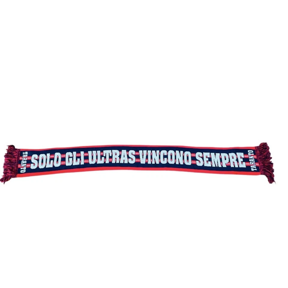 🟠 Ultrapaz Storica Sciarpa del Taranto Calcio scarf bufanda Iacovone - Immagine 2 di 3