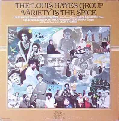LOUIS HAYES レコード LP The Louis Hayes Group Variety Is The Spice GATEFOLD NEAR MINT