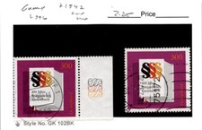 Germania, Francobollo, #1942 (2 Ea) Usato, 1996 Codice Civile (AB)