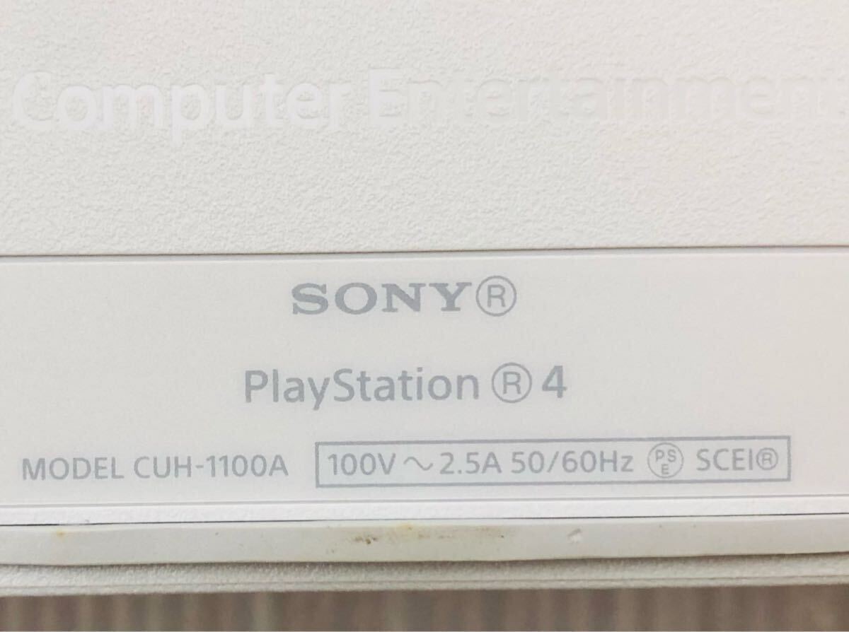 PlayStation4 - SONY　PlayStation4 CUH-1100A 500GB　WHITE SONY Playstation 4 PS4 Glacier White Console 500GB CUH