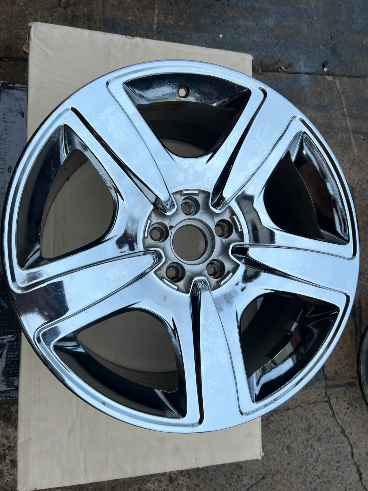 2006 - 2012 BENTLEY CONTINENTAL GT GTC FLYING SPUR OEM  19" CHROME WHEEL RIM