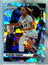 Charisma Osborne Rookie Card 2024 Panini Prizm WNBA Cracked Ice Prizm-#65 RC