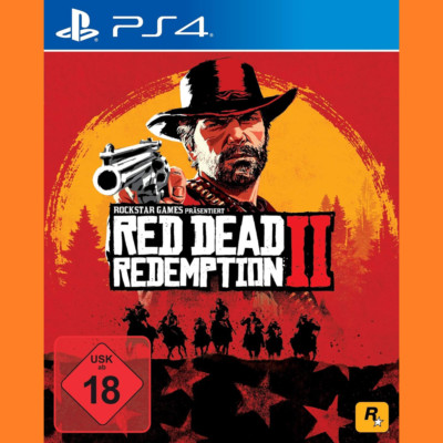 Red Dead Redemption 2 Spiel  RDR 2 II PS4 Game Playstation 4  NEU & OVP TOP