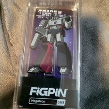FiGPiN Megatron 668 Transformers Factory Sealed