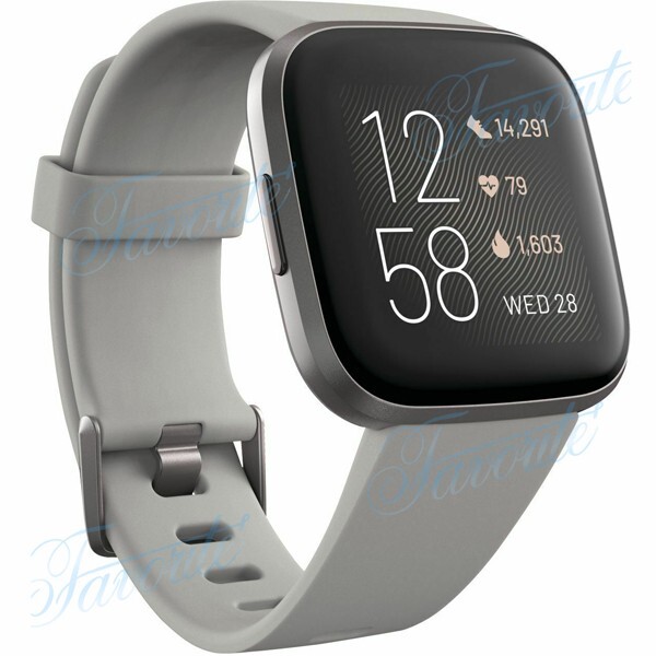 NEW Fitbit Versa 2 Activity Tracker Health Fitness Bluetooth Smartwatch-Gray #2