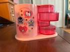 Hello Kitty Characters Desk Organizer With Swivel Storage Drawers & Bonus Ruler — photo 2