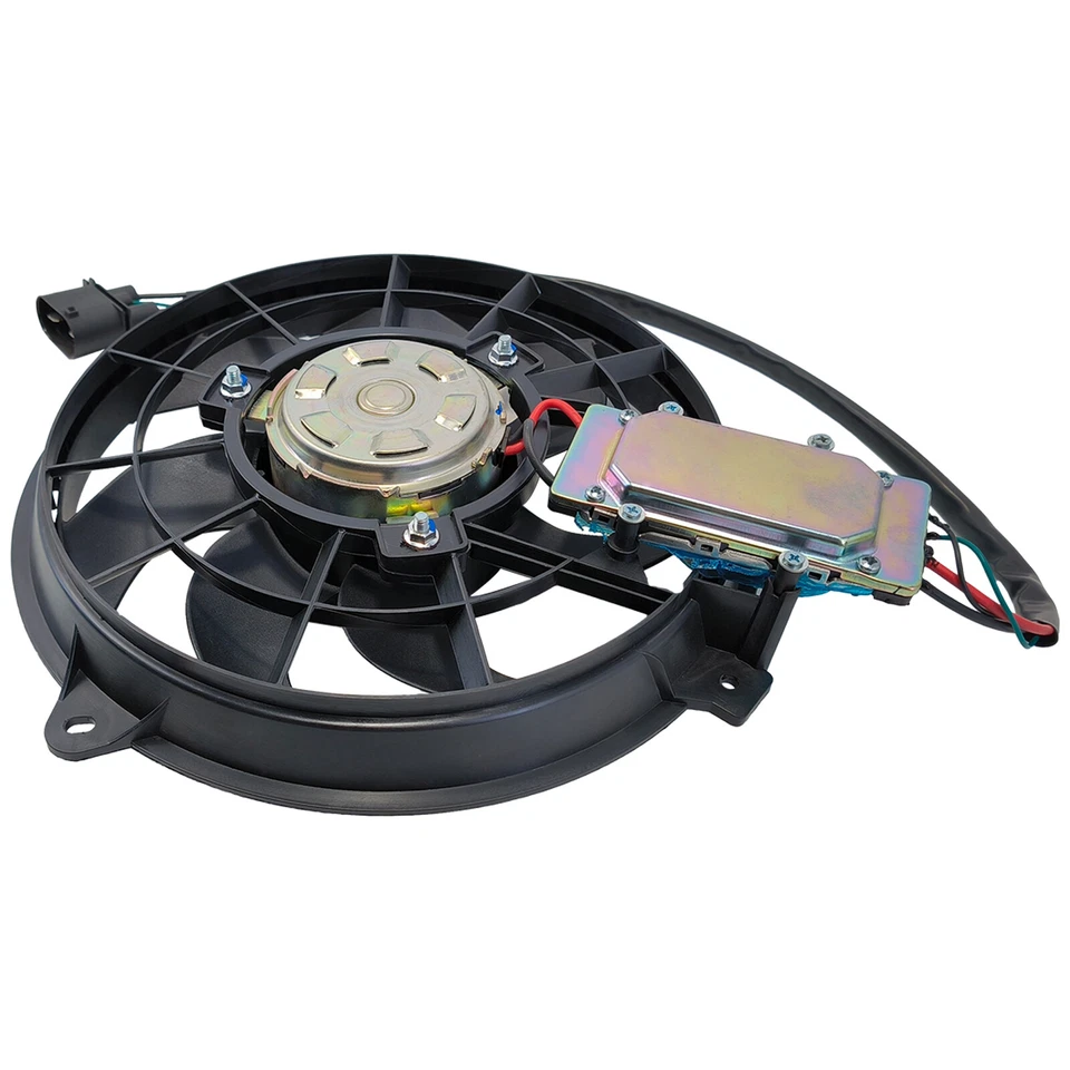适用于奥迪 R8 08-15 Allroad Quattro 04-05 电动冷却风扇 带模块 4Z7959455M — 第 3/4 张图片