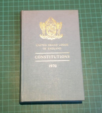 United Grand Lodge of England - Constitutions - 1970