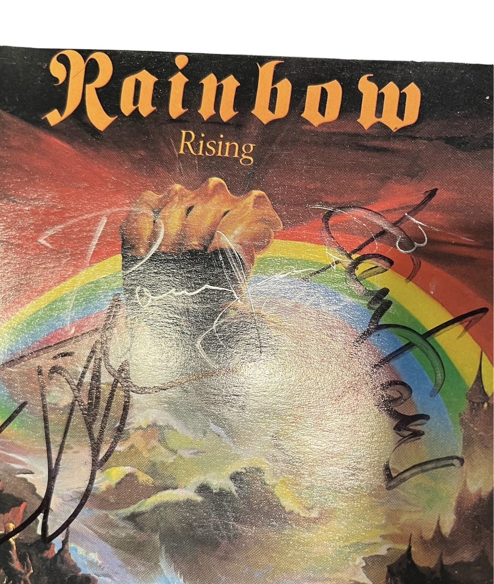 Rainbow Ronnie James Dio Signed Autographed Rising CD | eBay