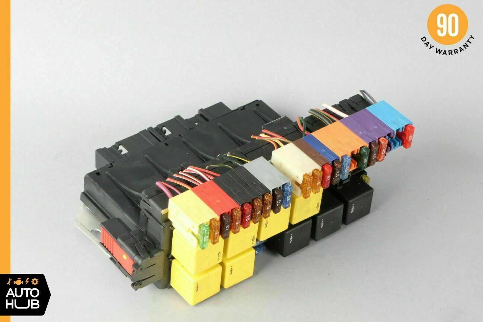 03-12 Mercedes R230 SL500 SL550 SLR Front Left SAM Fuse Box Control Module OEM