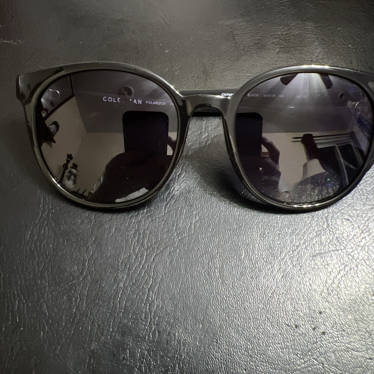 Vintage Cole Haan CH7062 Sunglasses BLACK Polarized  display picture 1