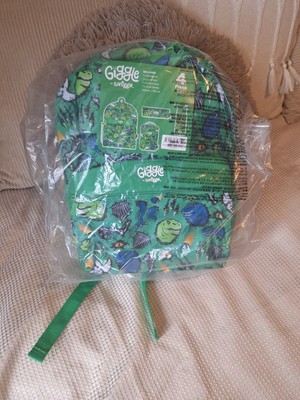 Giggle by Smiggle 4-teiliges Dinosuar Rucksack Brotdose Federmäppchen Flasche Set NEU